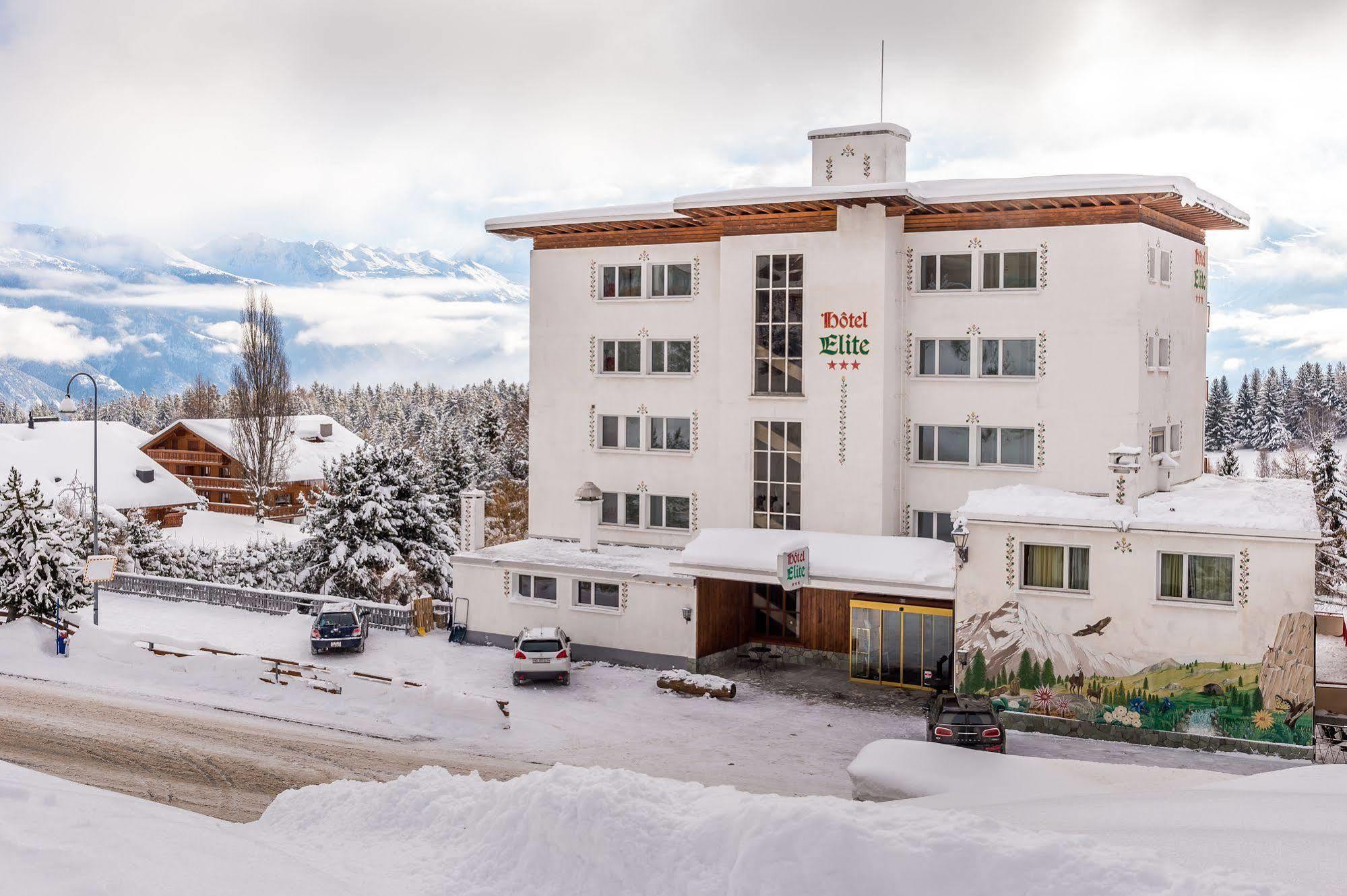 Hotel Elite Crans-Montana Bagian luar foto