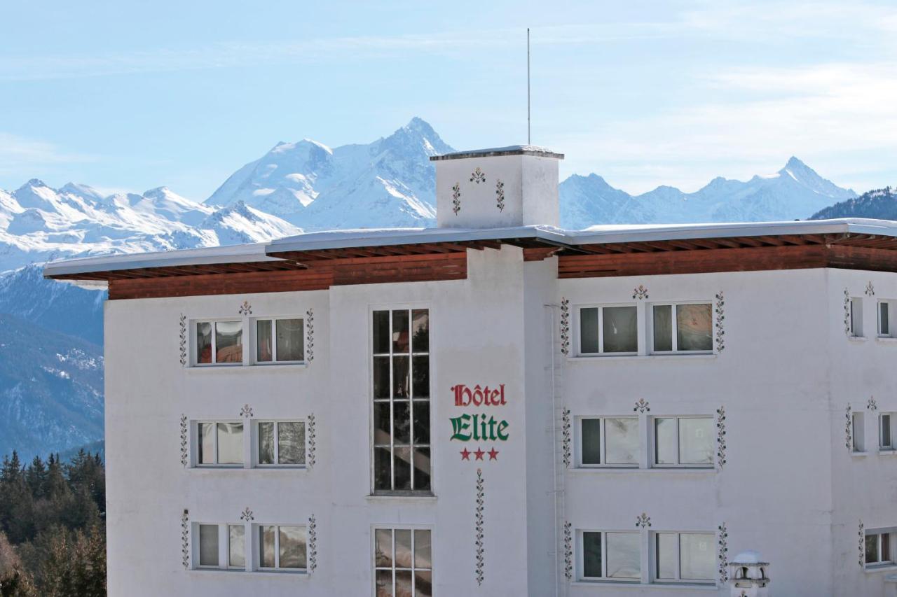 Hotel Elite Crans-Montana Bagian luar foto
