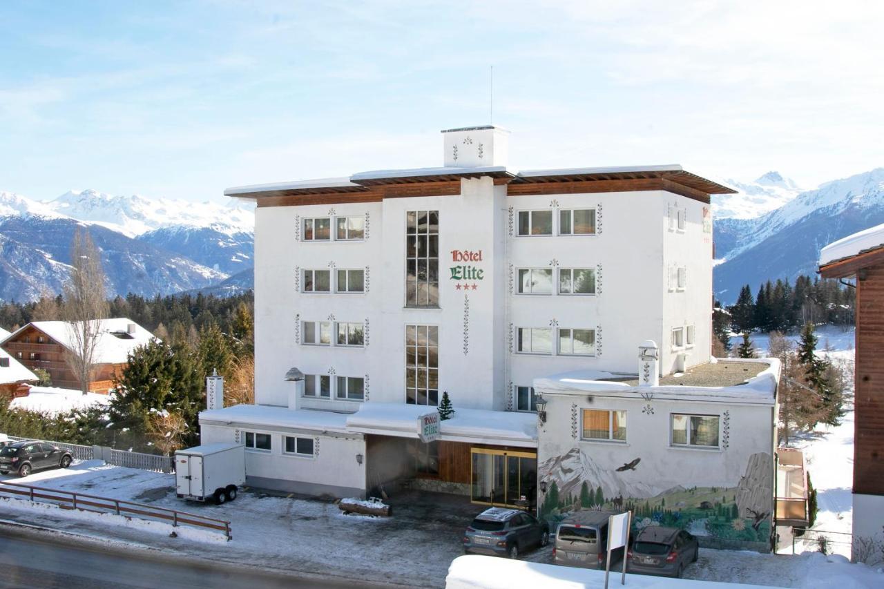 Hotel Elite Crans-Montana Bagian luar foto